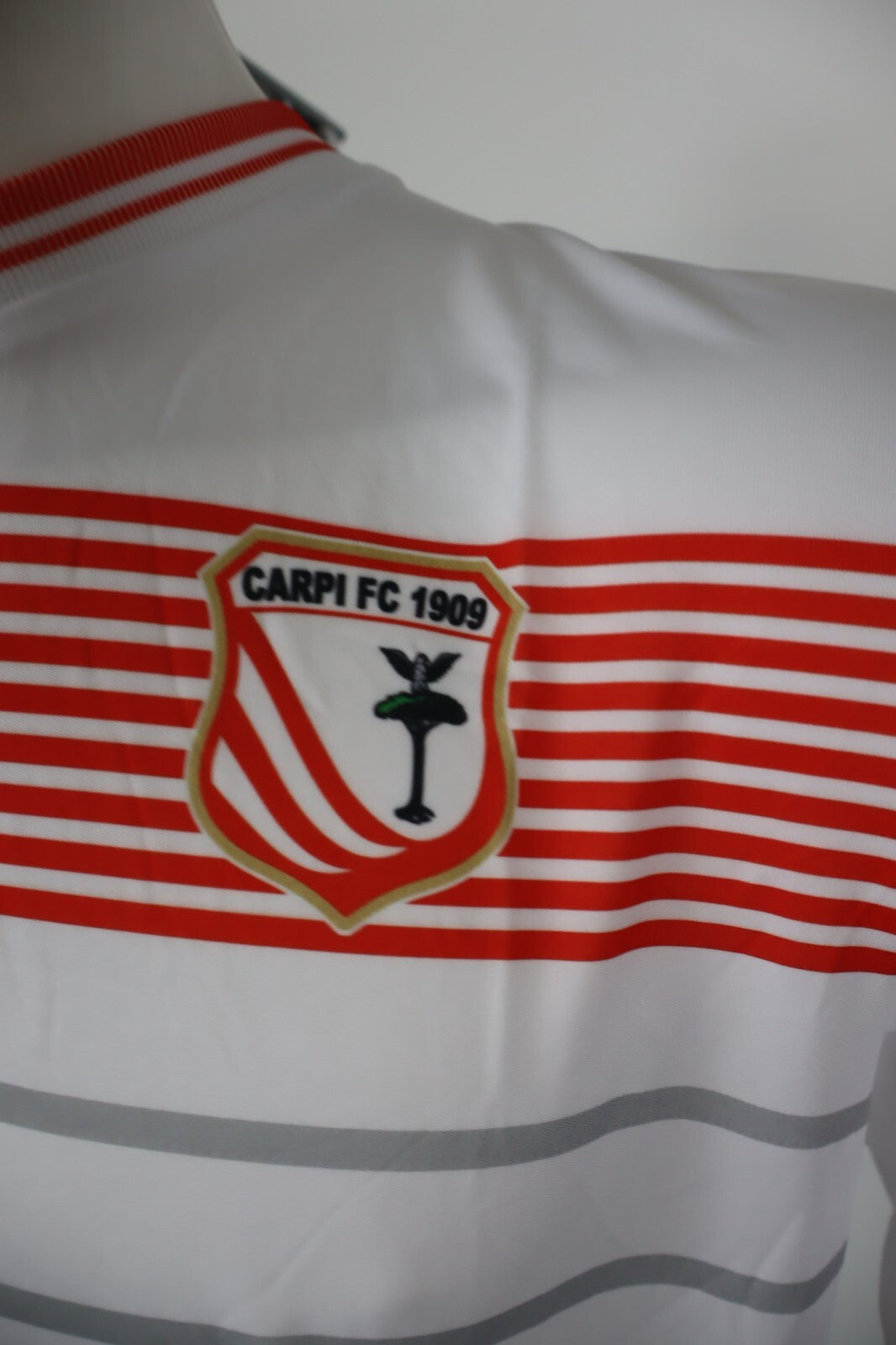 GIVOVA CARPI COMPLETO CALCIO MAGLIA SHORTS UOMO tg L FOOTBALL JERSEY SPORT