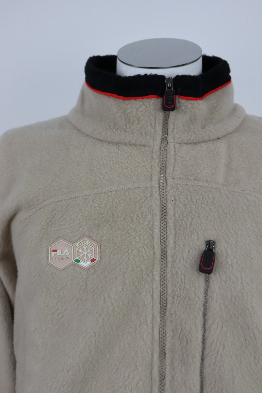 FILA F.I.S.I SCI FELPA ZIP SPORT NEVE UOMO TG XXL VINTAGE MAN JACKET CASUAL
