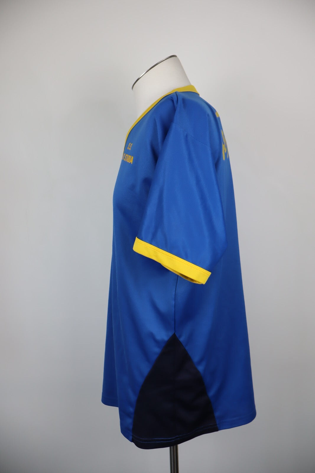 FLY LINE JUVE STABIA MAGLIA CALCIO TRIKOT UOMO XL SOCCER  T-SHIRT JERSEY VINTAGE