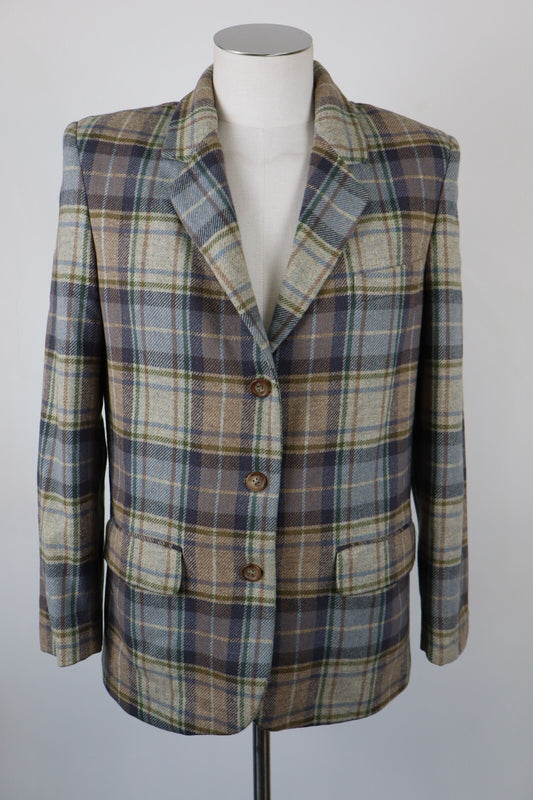 HENRY COTTON'S GIACCA BLAZER UOMO TG 16 MAN JACKET VINTAGE CASUAL LANA WOOL