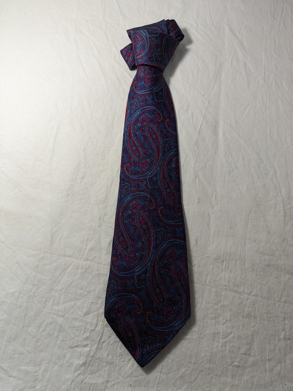 ROXY ROMA 100%  SILK TIE SETA CRAVATTA NECKTIE MADE IN ITALY