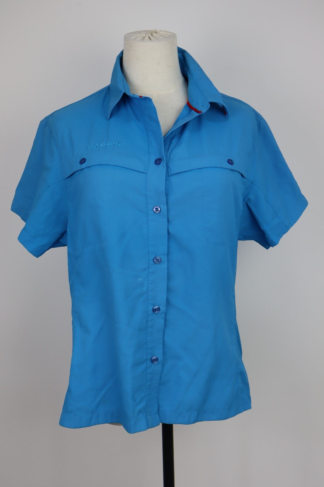 MAMMUT CAMICIA DONNA TG. M WOMAN SHIRT CASUAL VINTAGE NYLON