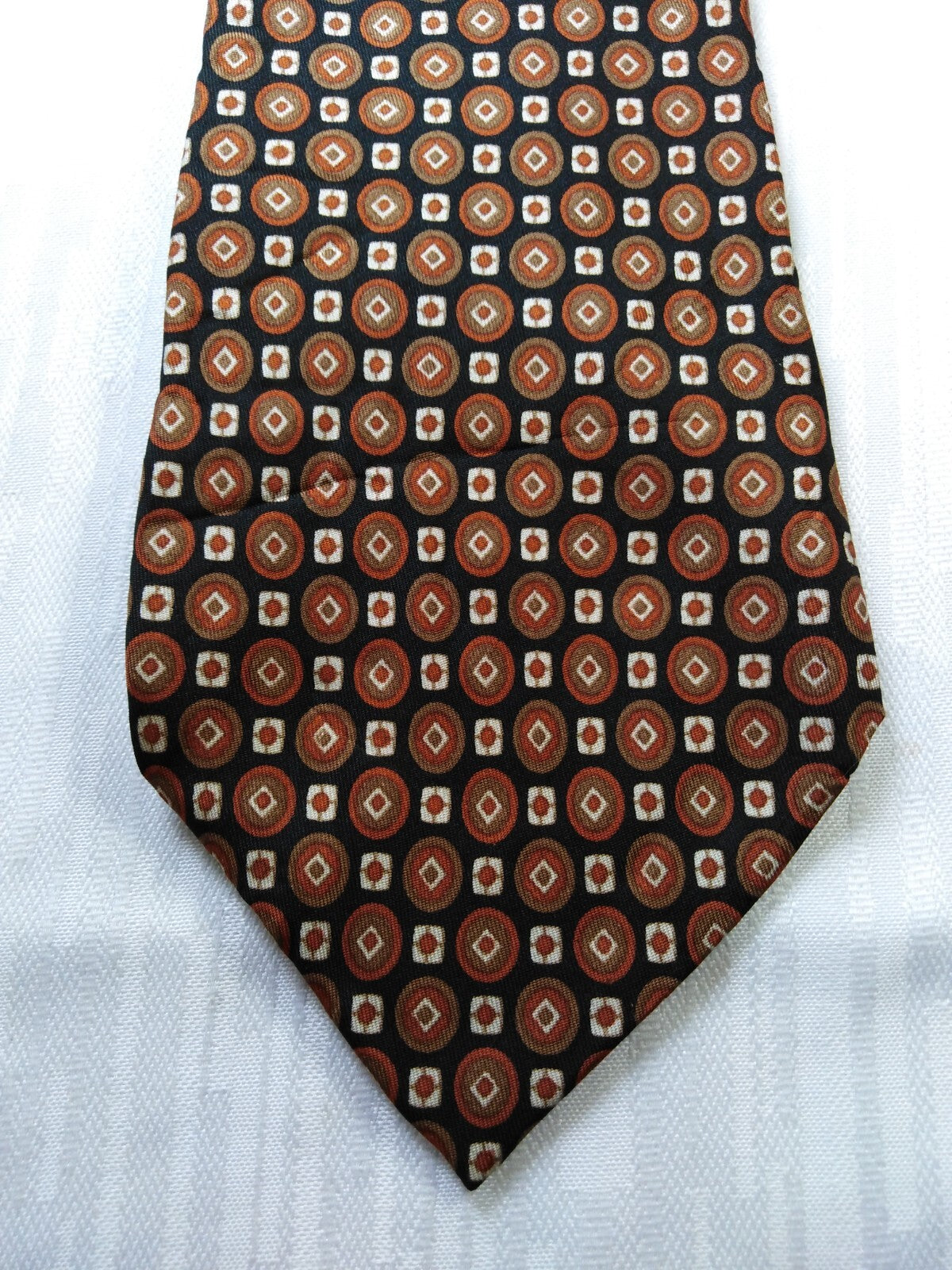 TINO COSMA 100% SETA SILK TIE CRAVATTA NECKTIE MADE ITALY VINTAGE CLASSIC