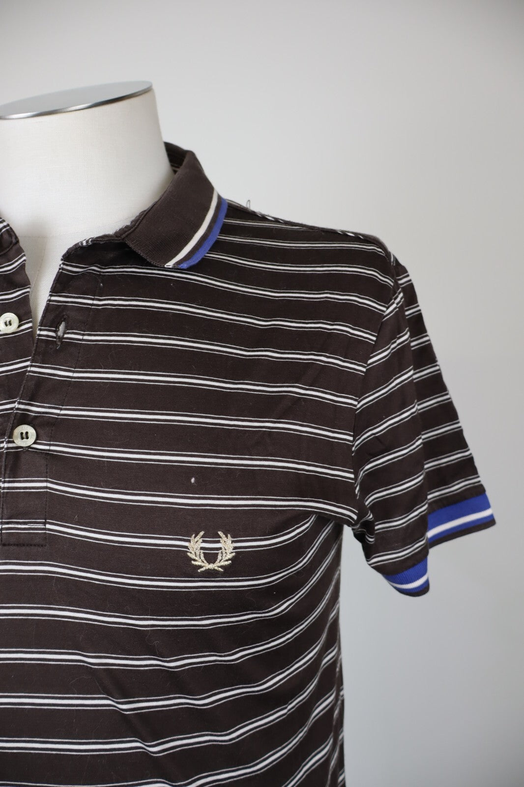 FRED PERRY POLO MAGLIA UOMO COTONE TG S MAN COTTON T-SHIRT CASUAL VINTAGE