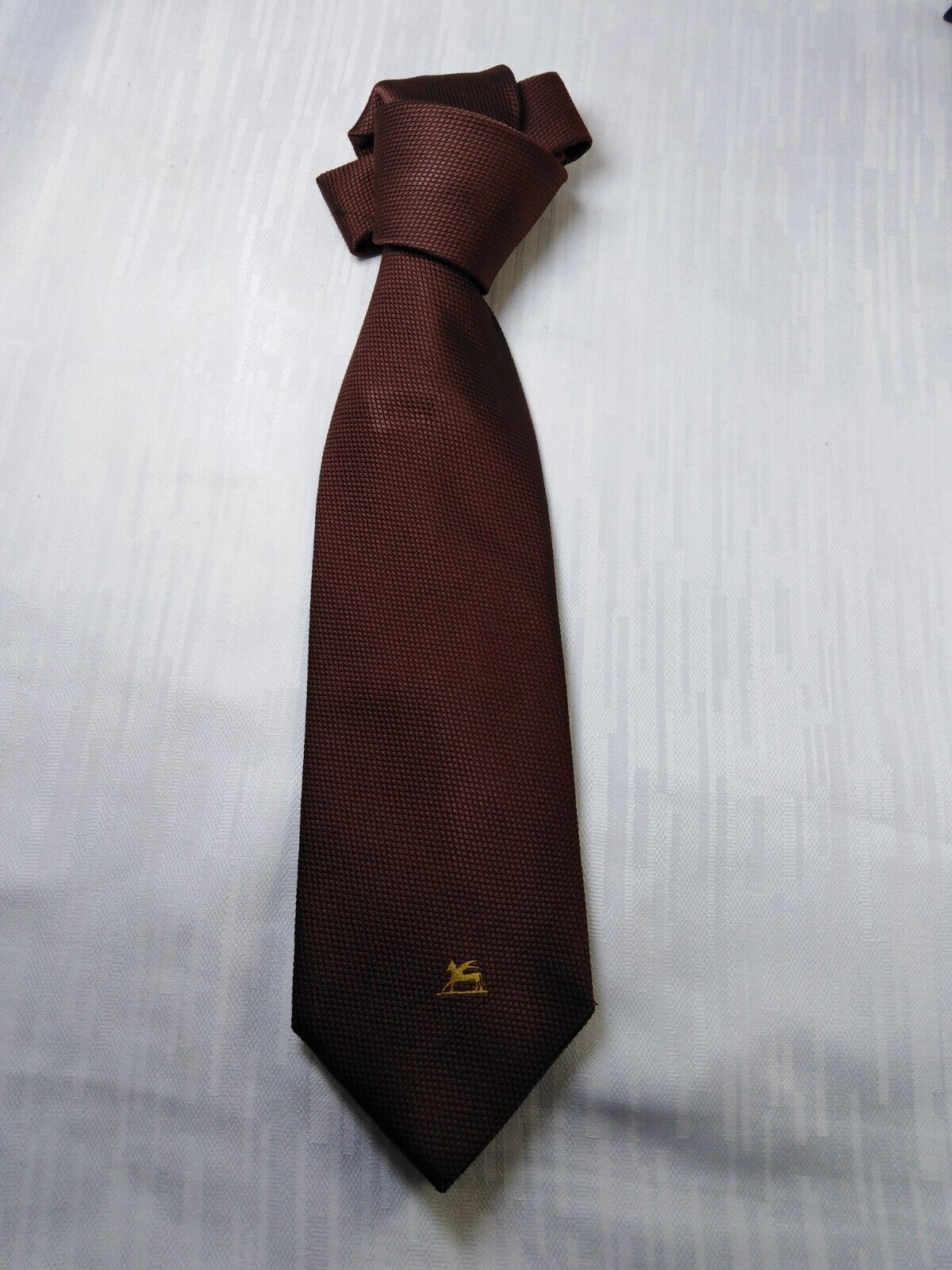 NINO SALZANO 100% SETA SILK  TIE CRAVATTA NECKTIE ITALY VINTAGE CLASSIC