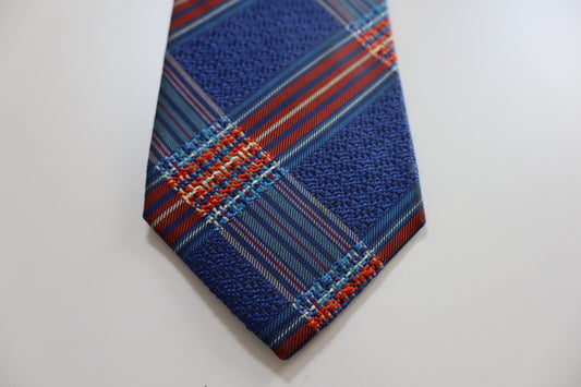 VIA SPIGA 00% SILK TIE SETA CRAVATTA NECKTIE MADE IN ITALY CLASSIC