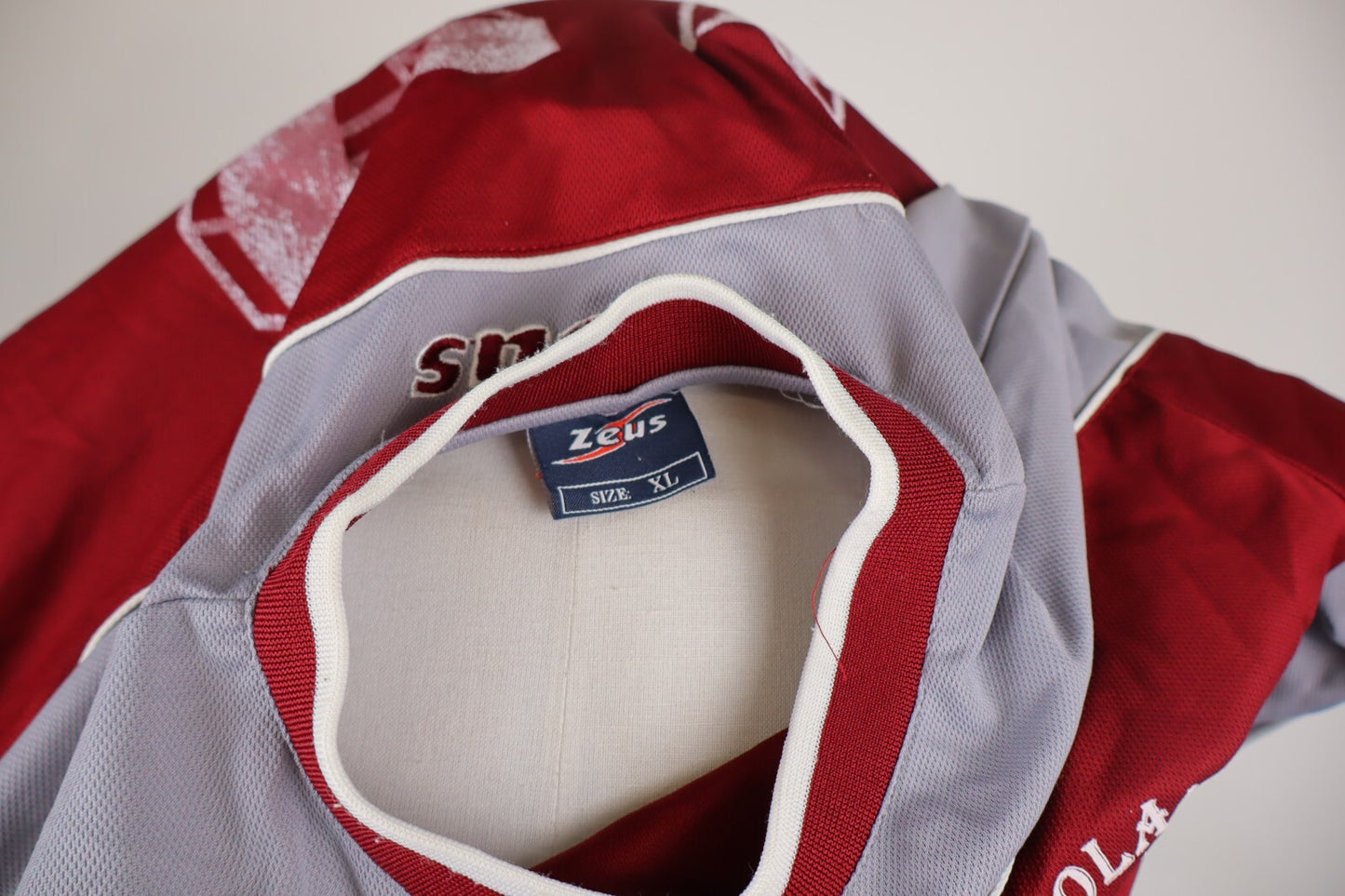 ZEUS PUTEOLANA N 17 MAGLIA CALCIO UOMO XL SOCCER TRIKOT MAN JERSEY VINTAGE