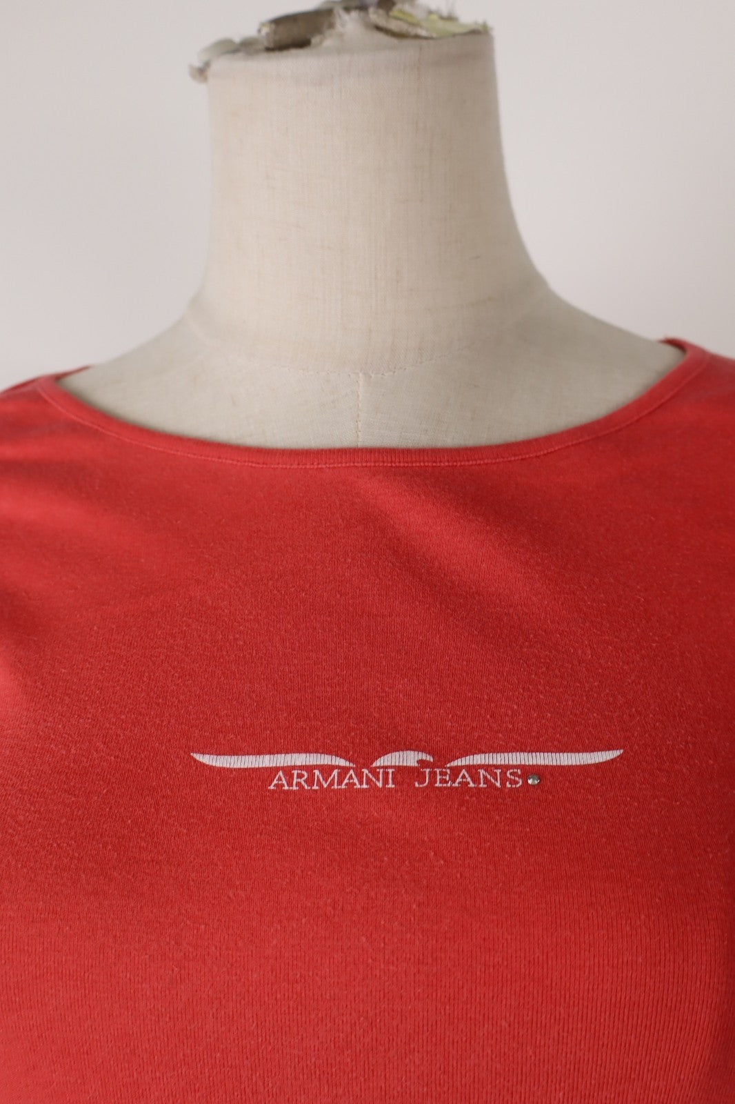 ARMANI JEANS MAGLIA DONNA TG. 36 WOMAN CASUAL VINTAGE T-SHIRT TOP COTONE