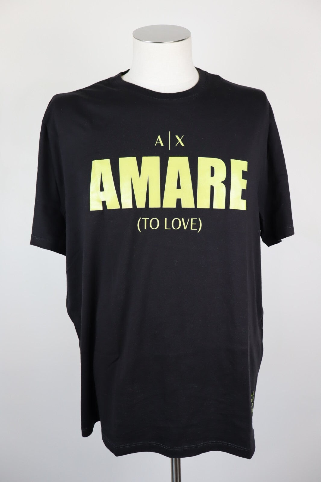 AX ARMANI EXCHANGE MAGLIA UOMO COTONE TG 2XL MAN COTTON T-SHIRT CASUAL VINTAGE