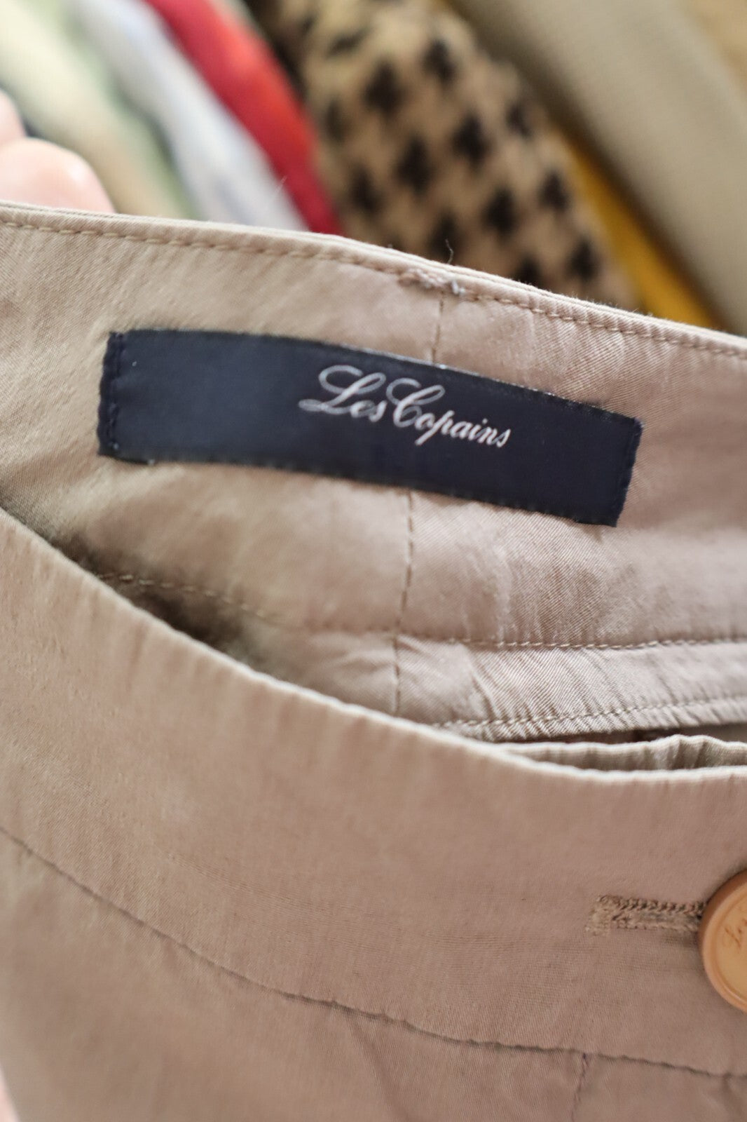 LES COPAINS PANTALONE CASUAL DONNA TG 42 WOMAN VINTAGE PANTS