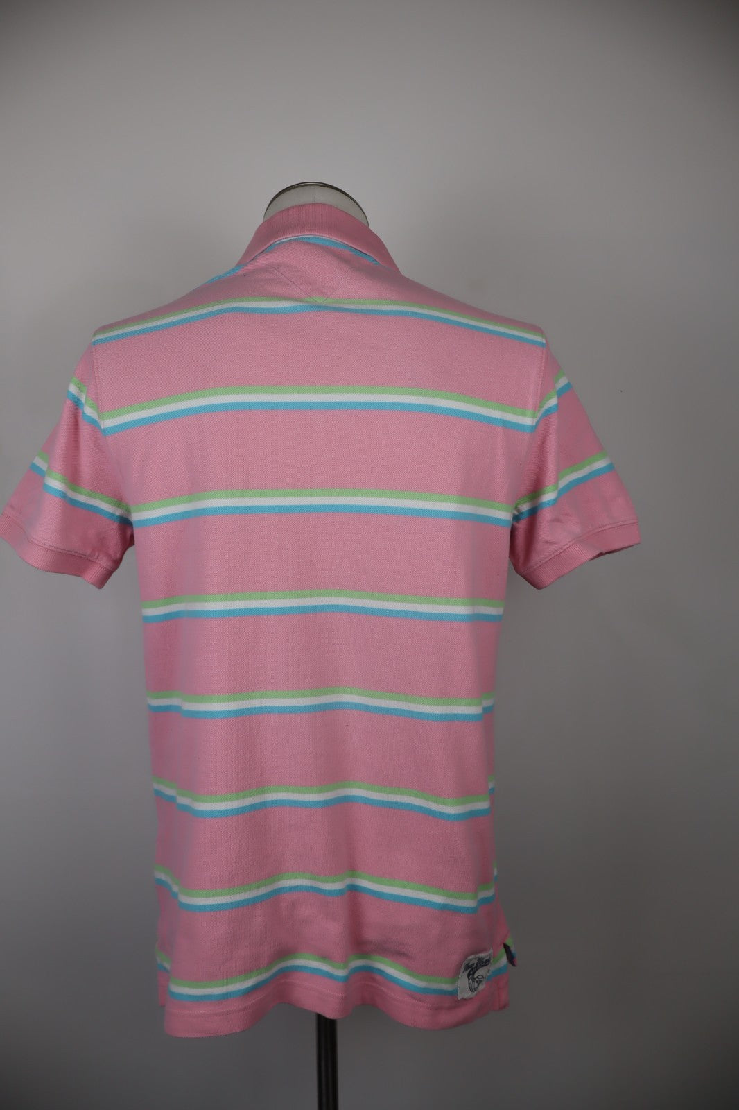 TOMMY HILFIGER MAGLIA POLO UOMO L MAN T-SHIRT CASUAL VINTAGE COTONE COTTON LOGO