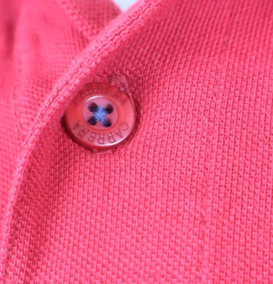 CARRERA ITALIA POLO MAGLIA UOMO COTONE TG. L MAN COTTON SHIRT CASUAL VINTAGE