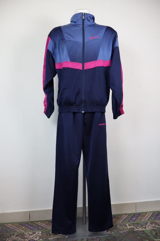 LOTTO TUTA COMPLETO DUE PEZZI  TG. XL TRACKSUIT JACKET GIACCA PANTS UOMO SPORT