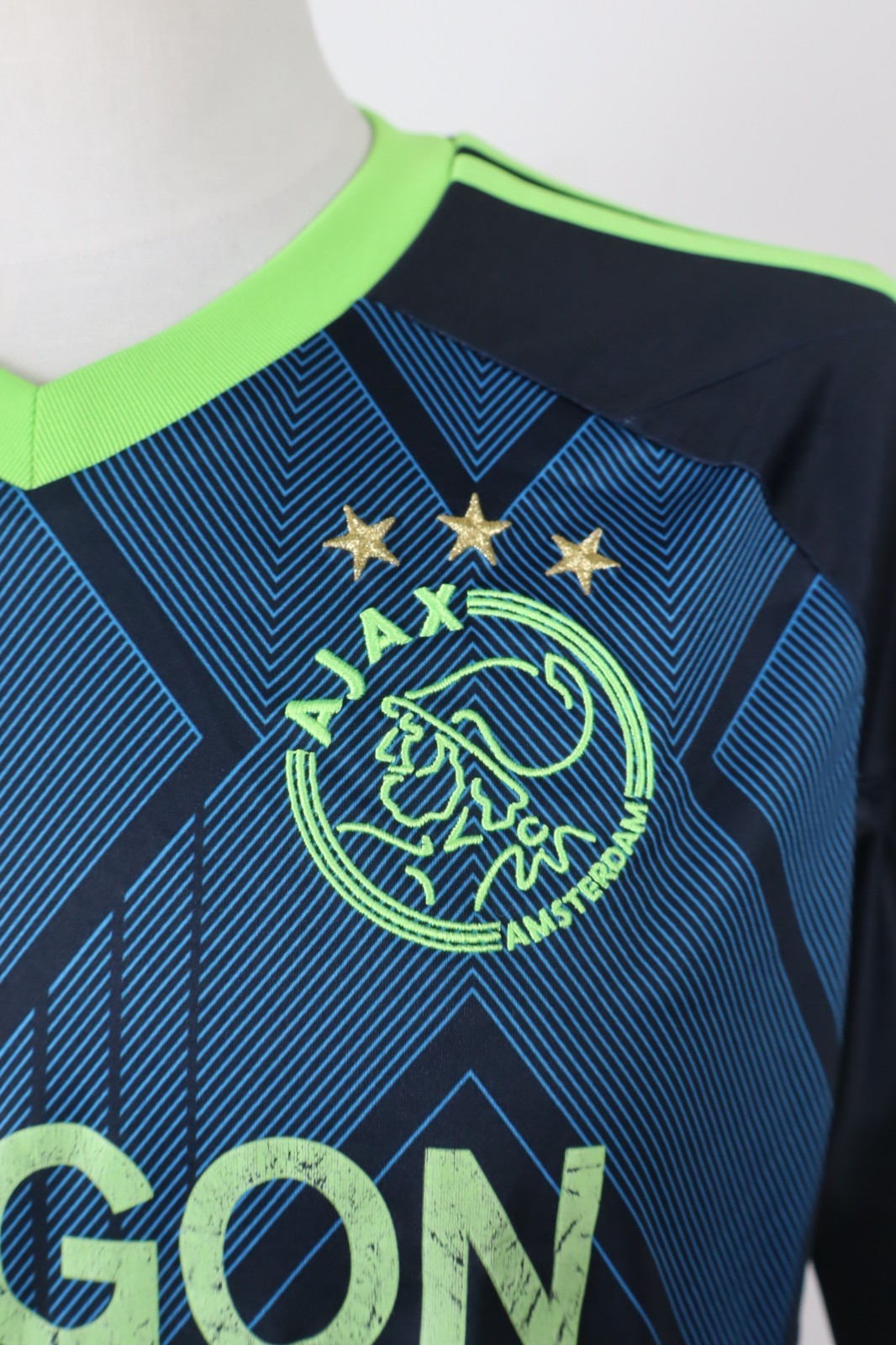 ADIDAS AJAX MAGLIA CALCIO UOMO Tg S SOCCER T-SHIRT JERSEY TRIKOT VINTAGE 12/13