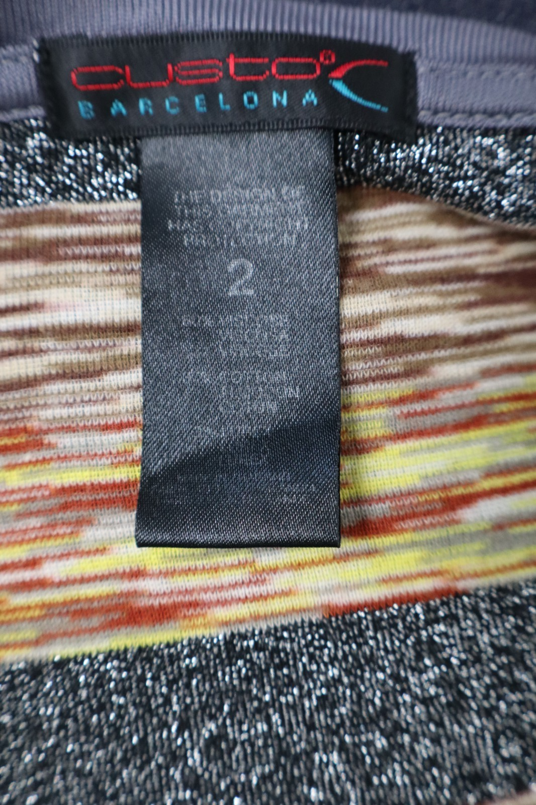 CUSTO BARCELONA MAGLIA LUNGA DONNA 2 WOMAN CASUAL VINTAGE T-SHIRT