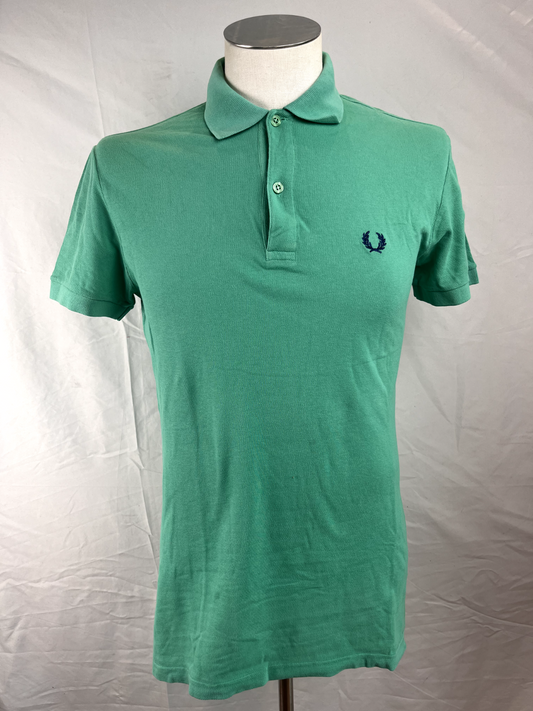 FRED PERRY POLO MAGLIA UOMO COTONE Tg. S MAN COTTON T-SHIRT CASUAL VINTAGE