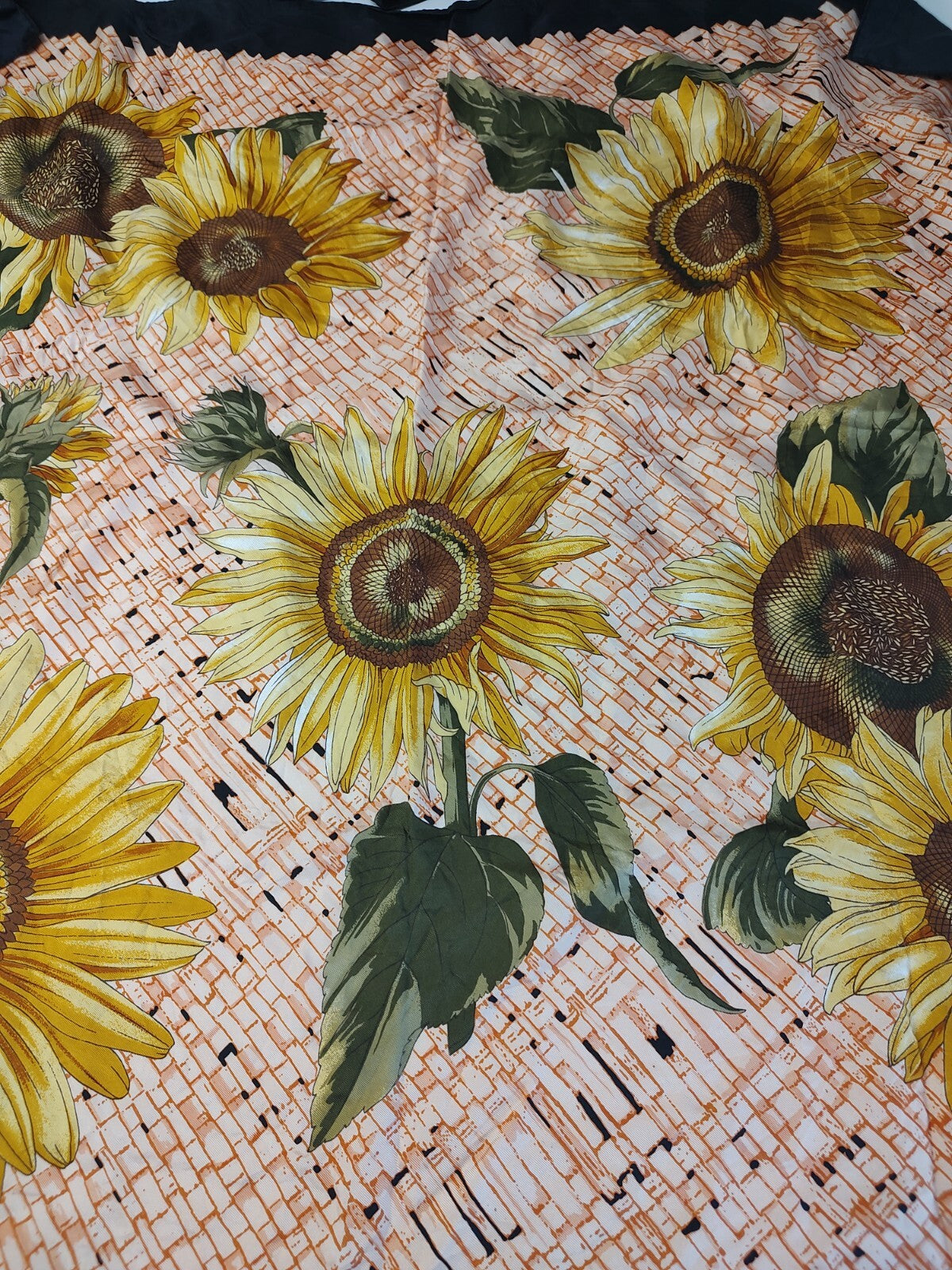 MARIO VOELUZA FOULARD 100% SILK SETA SCARVES SCARF SQUARE MADE ITALY