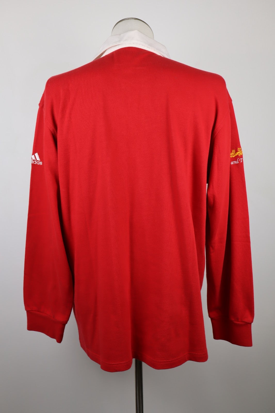 ADIDAS LIONS POLO MAGLIA RUGBY SUDAFRICA UOMO Tg L  JERSEY VINTAGE SPORT