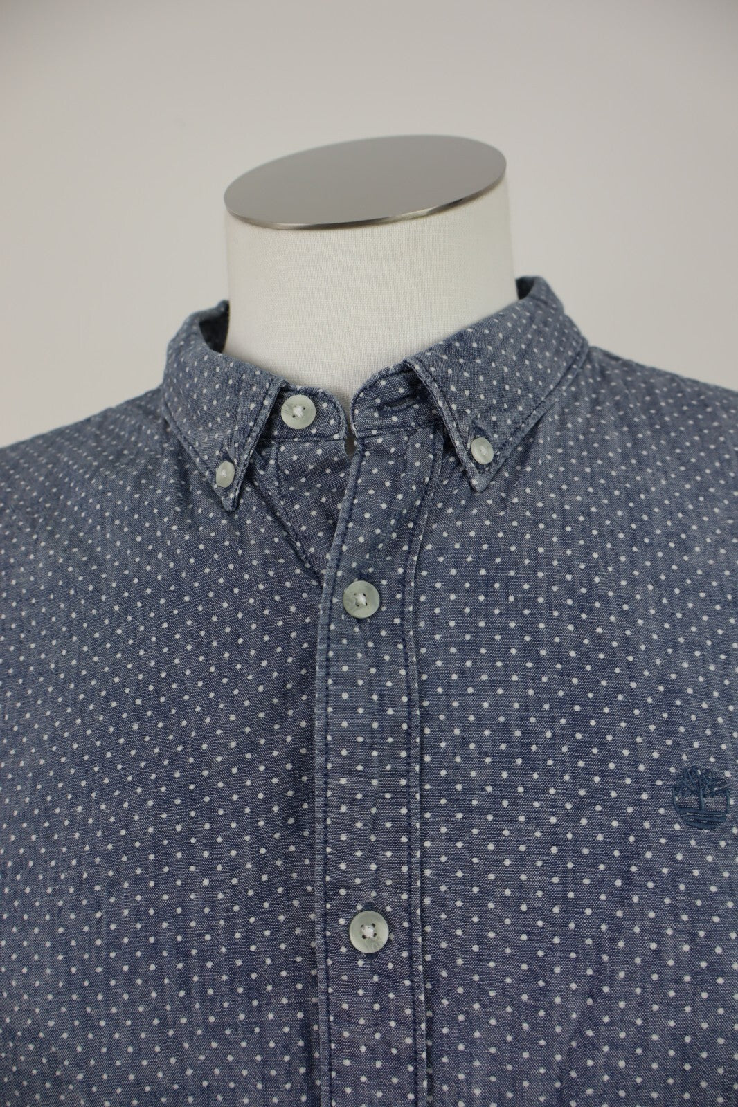 TIMBERLAND CAMICIA UOMO COTONE TG. XL MAN CASUAL VINTAGE COTTON SHIRT