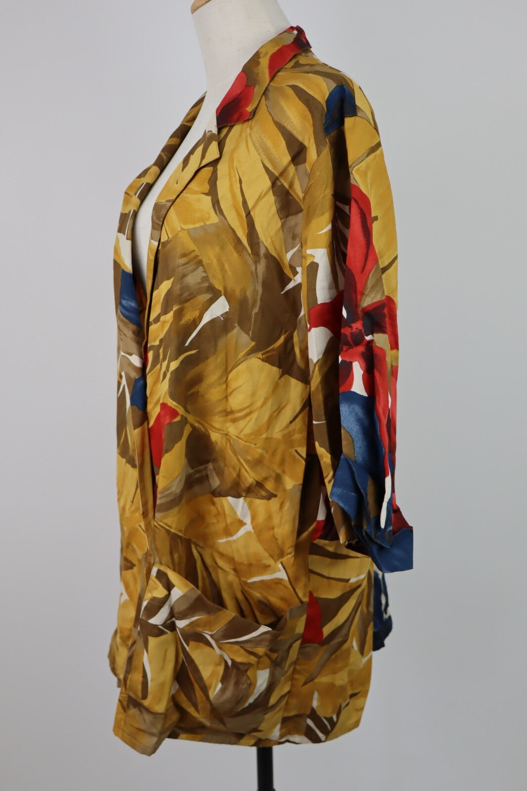 MARINA RINALDI BLAZER GIACCA DONNA Tg 31 WOMAN VINTAGE CASUAL JACKET COTONE