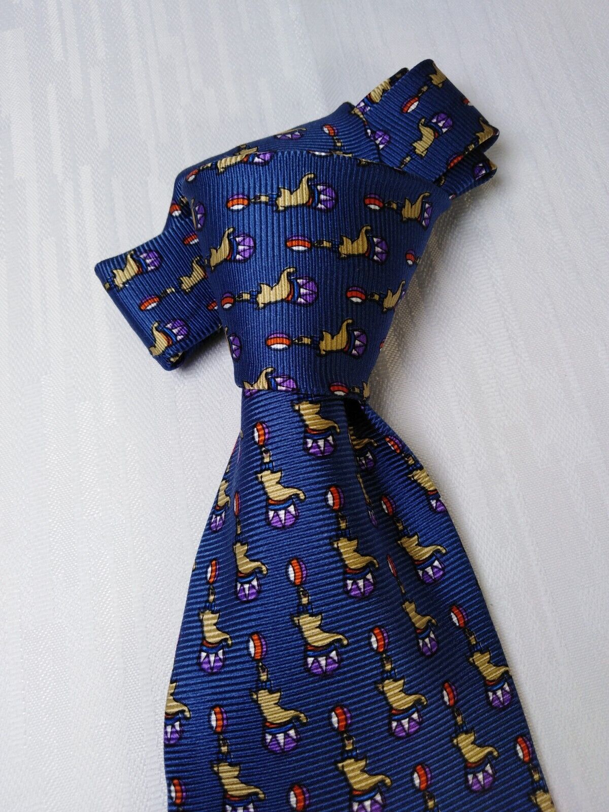 PACO RABANNE 100% SILK TIE SETA CRAVATTA NECKTIE MADE IN ITALY CLASSIC