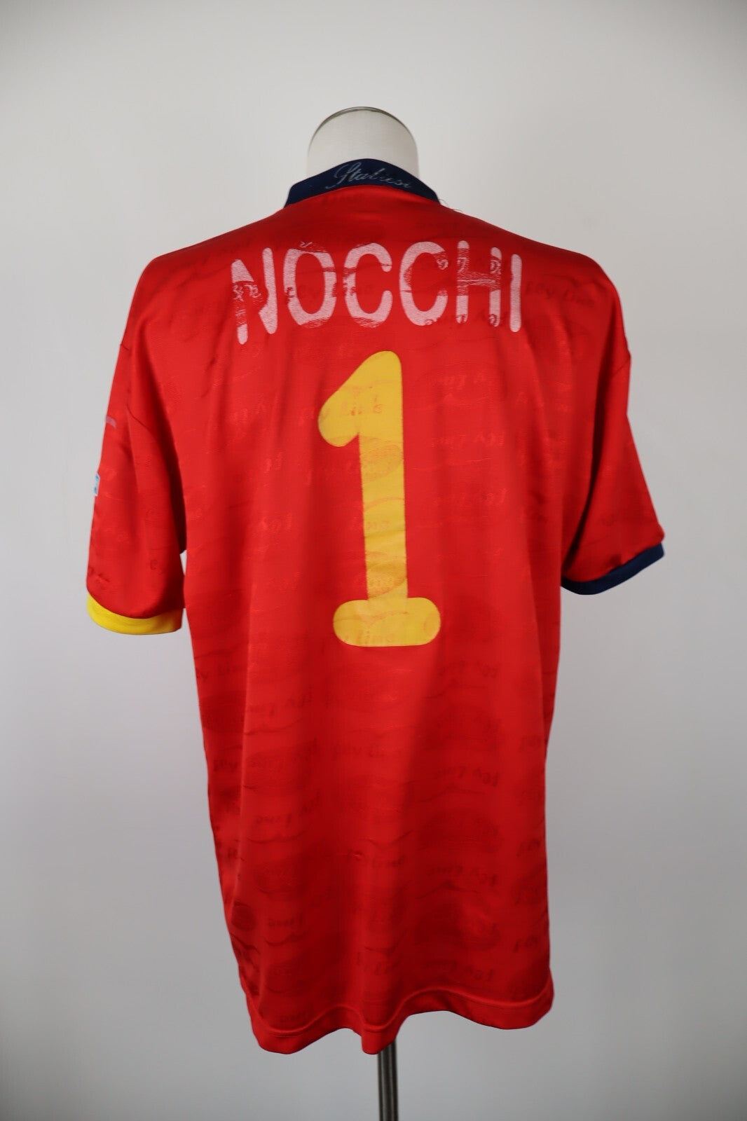 FLY LINE JUVE STABIA NOCCHI N 7 MAGLIA CALCIO UOMO Tg XL SOCCER TRIKOT JERSEY