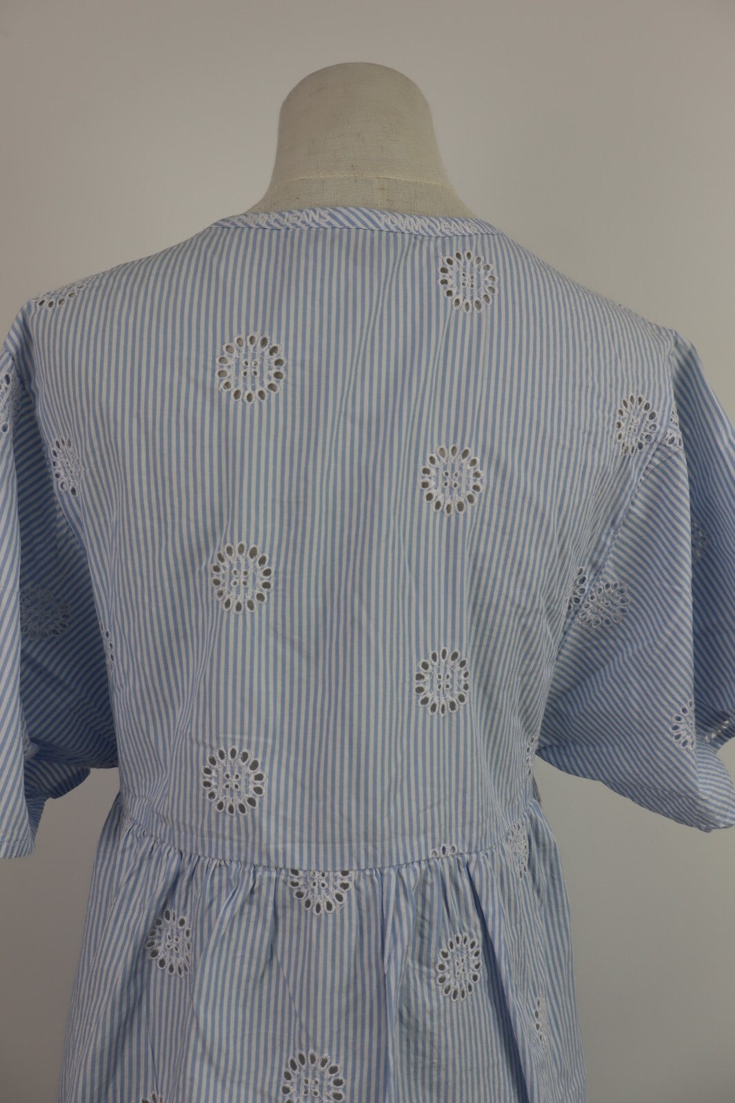 TOMMY JEANS VESTITO DONNA TG. S WOMAN CASUAL VINTAGE DRESS COTONE