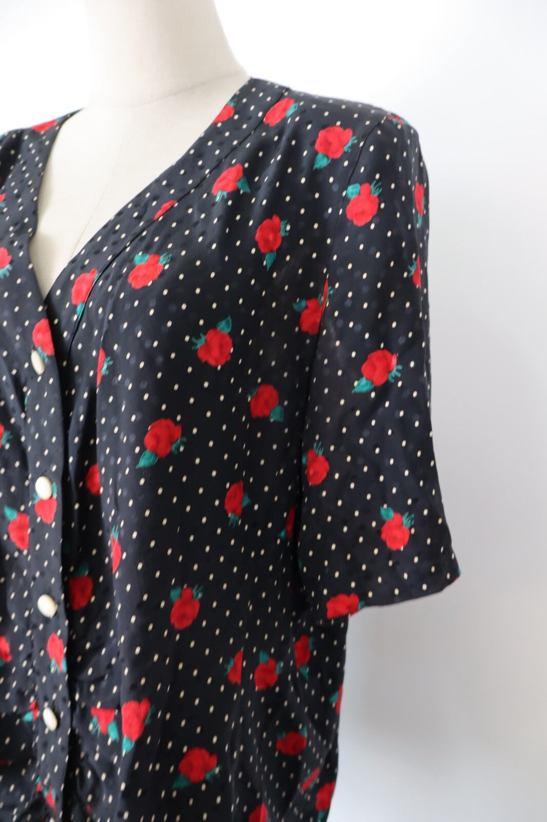 MARINA RINALDI CAMICIA DONNA TG. 27 WOMAN SHIRT CASUAL VINTAGE SETA