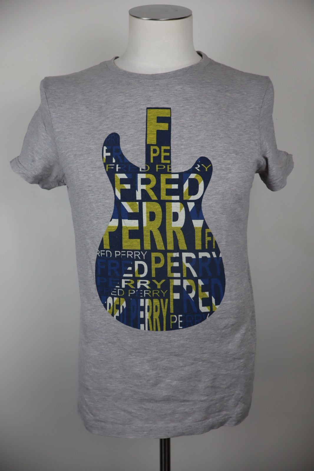 FRED PERRY MAGLIA T-SHIRT UOMO COTONE TG S MAN T-SHIRT COTTON CASUAL VINTAGE