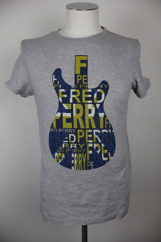 FRED PERRY MAGLIA T-SHIRT UOMO COTONE TG S MAN T-SHIRT COTTON CASUAL VINTAGE