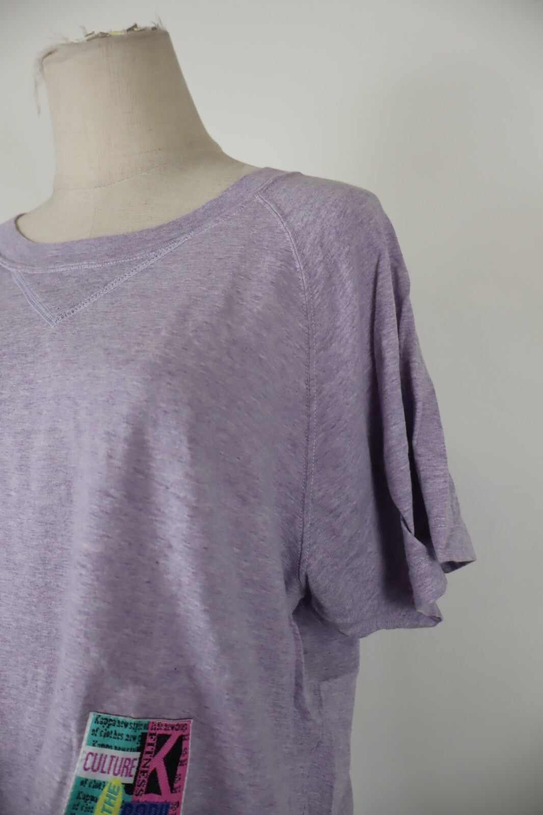KAPPA SPORT MAGLIA DONNA TG. S WOMAN CASUAL VINTAGE T-SHIRT COTONE COTTON