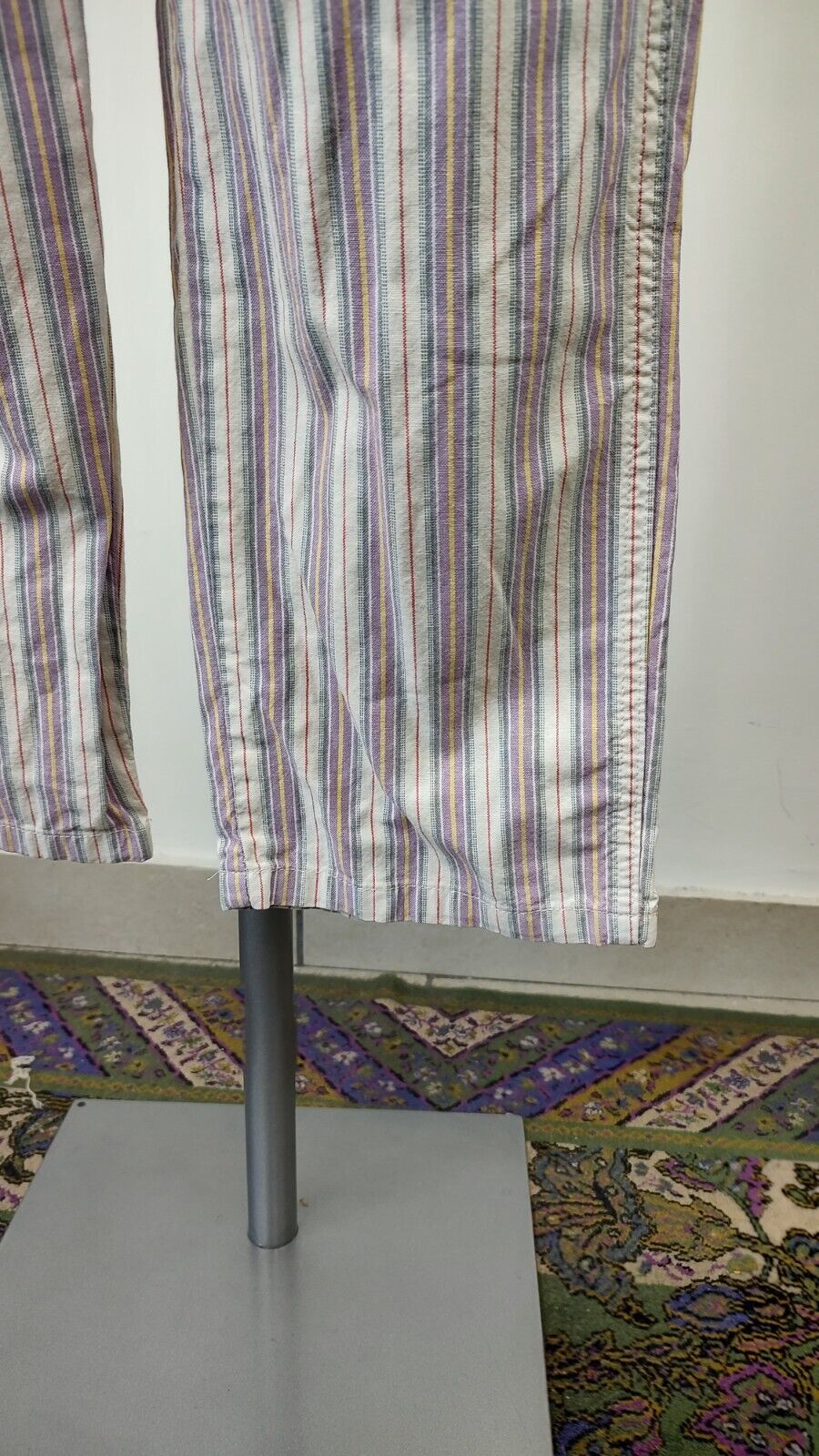 GAS COMPLETO DONNA PANTALONE Tg. S SALOPETTE ONE PIECE VINTAGE CASUAL