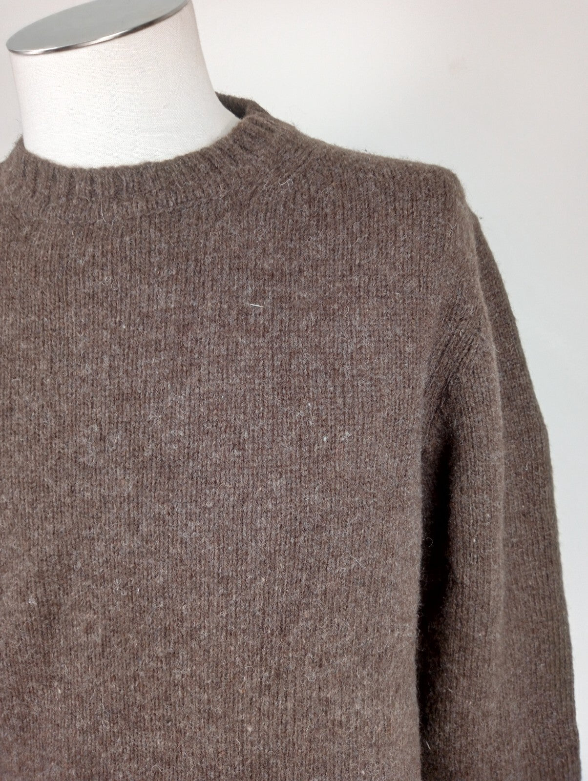 BEST COMPANY MAGLIONE LANA WOOL UOMO TG L MAN SWEATER CASUAL VINTAGE