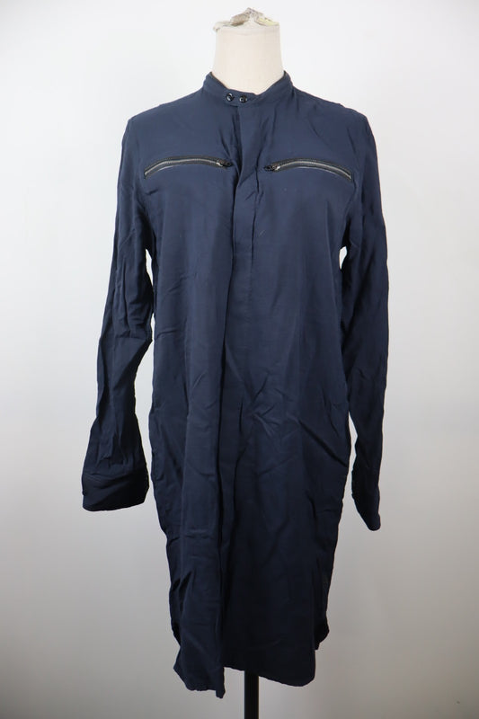 G-STAR RAW VESTITO ABITO A CAMICIA DONNA TG M WOMAN CASUAL VINTAGE DRESS BOTTONI
