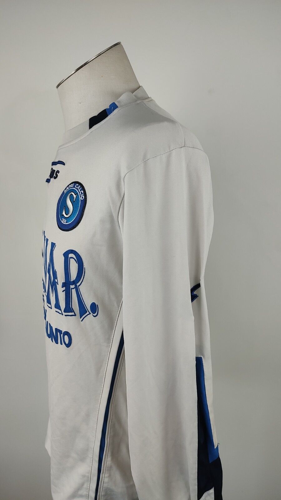 ZEUS SAPRI N. 6 MAGLIA CALCIO UOMO Tg L TRIKOT JERSEY SOCCER VINTAGE SPORT