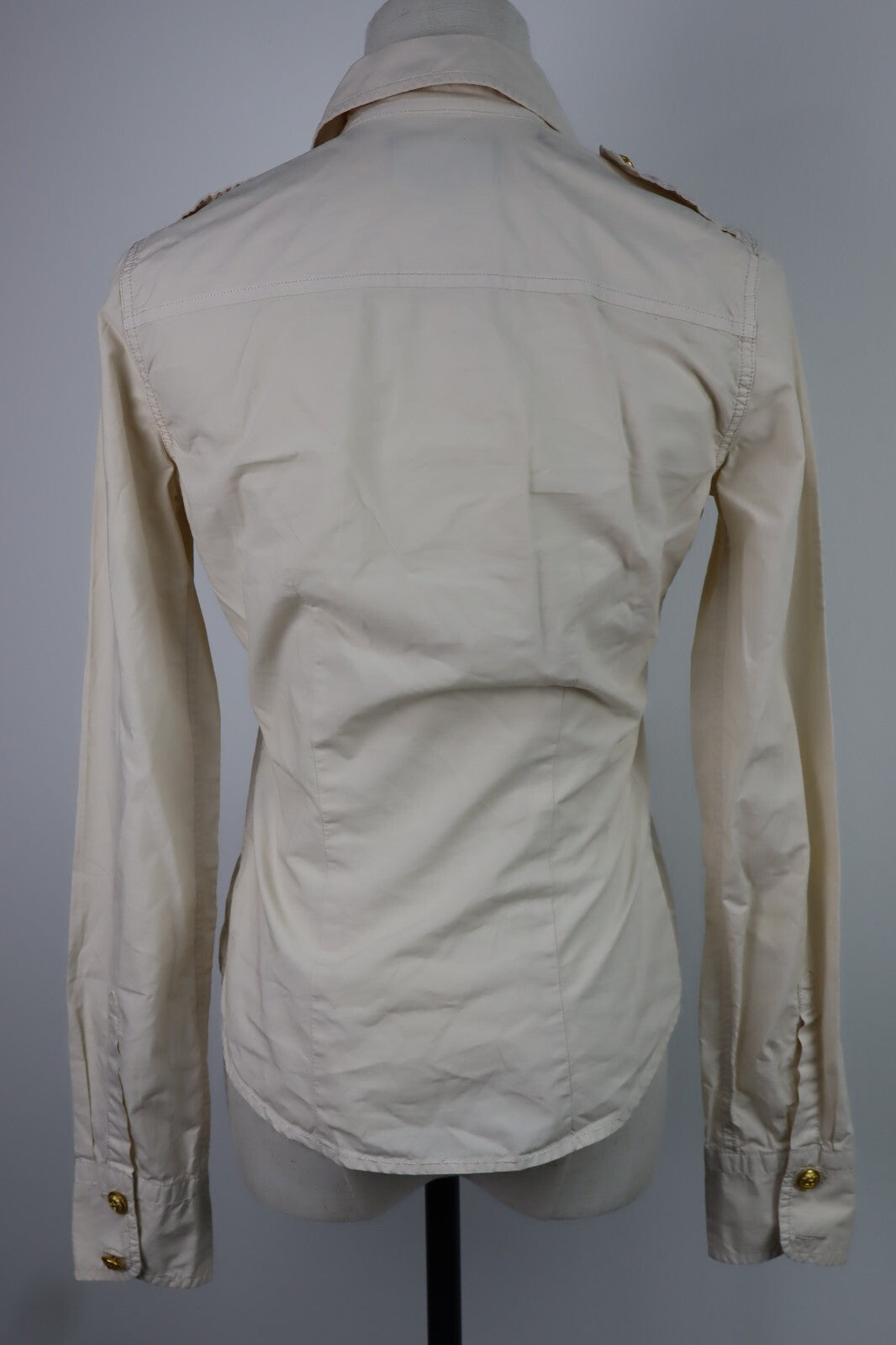LAUREN RALPH LAUREN CAMICIA DONNA TG. S WOMAN SHIRT CASUAL VINTAGE COTONE