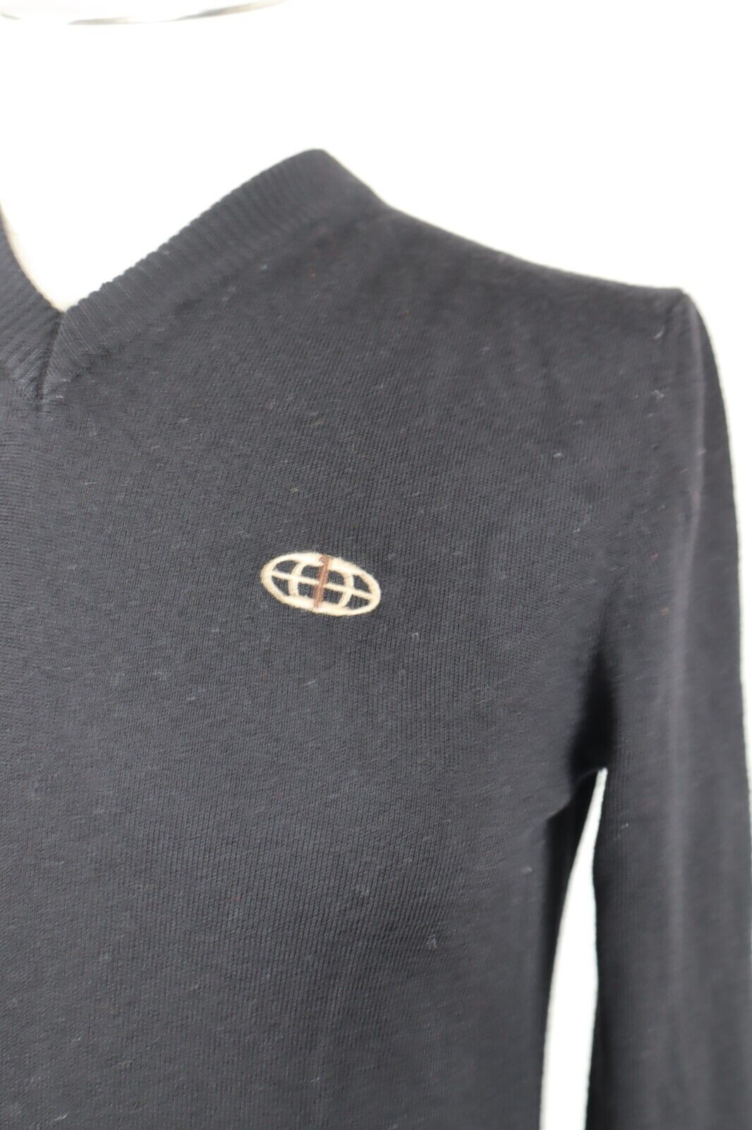 1 CLASSE ALVIERO MARTINI MAGLIONE LANA VINTAGE UOMO Tg. M MAN SWEATER CASUAL