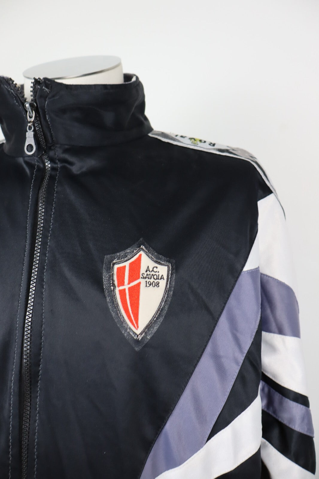 ROYAL AC SAVOIA GIACCA SPORT CALCIO  UOMO Tg XL MAN VINTAGE SOCCER JACKET