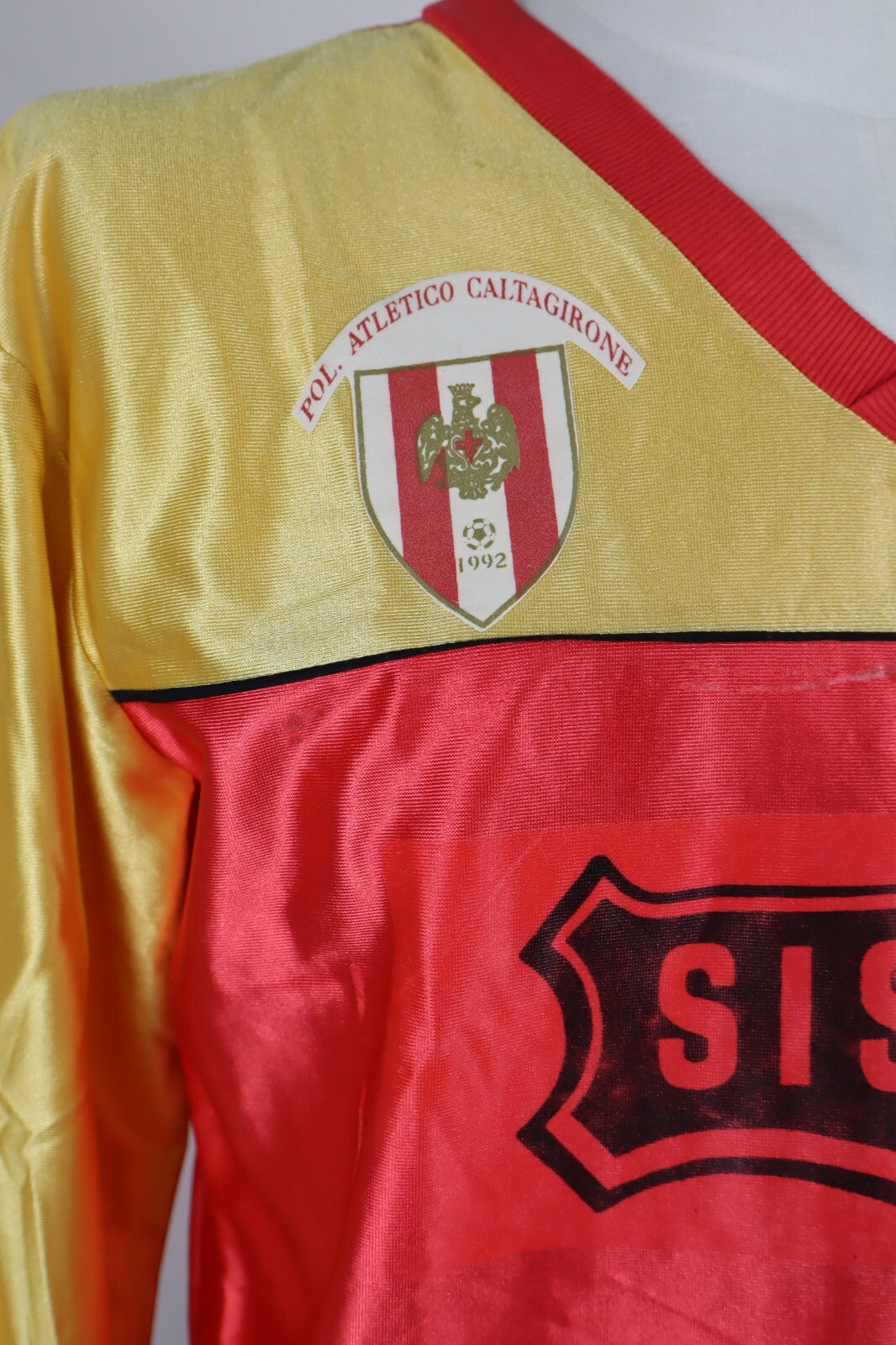 GEMS CALTAGIRONE N 5 MAGLIA CALCIO UOMO Tg XL SOCCER TRIKOT MAN JERSEY SPORT