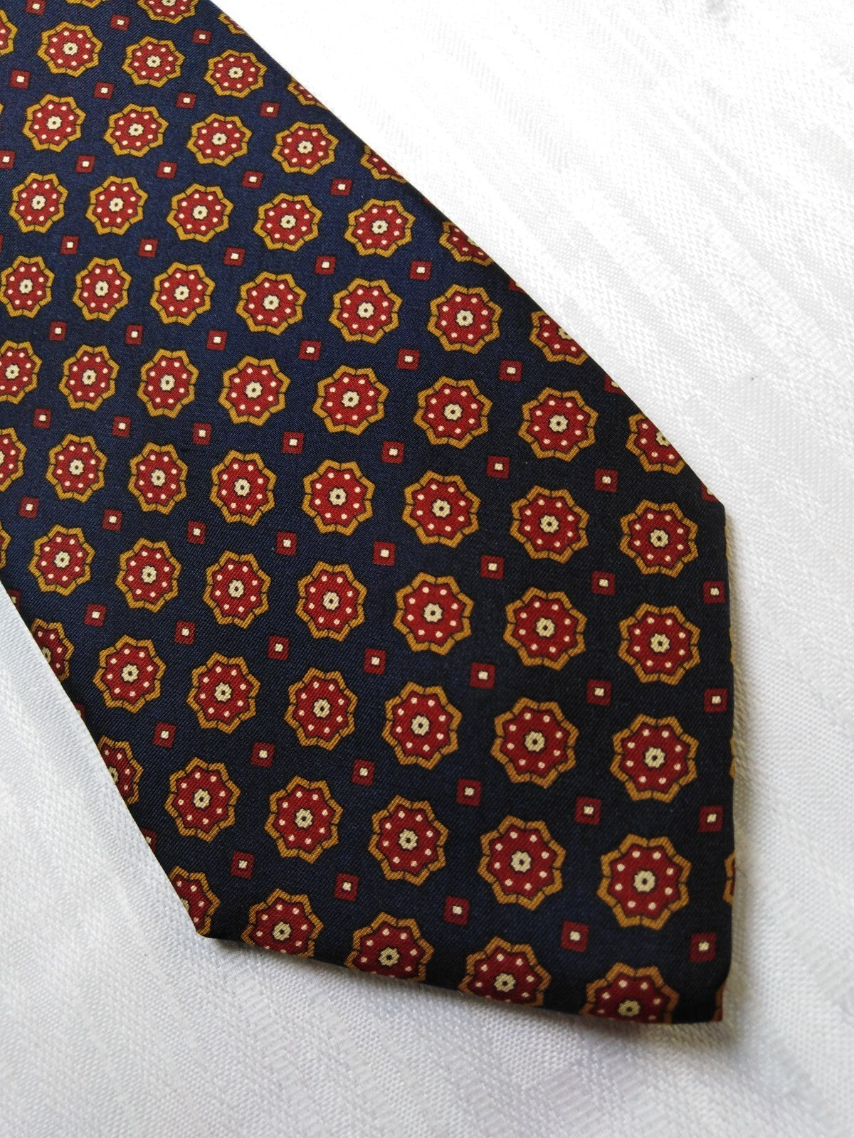 ROXY 100% SILK TIE SETA CRAVATTA NECKTIE MADE IN ITALY CLASSIC