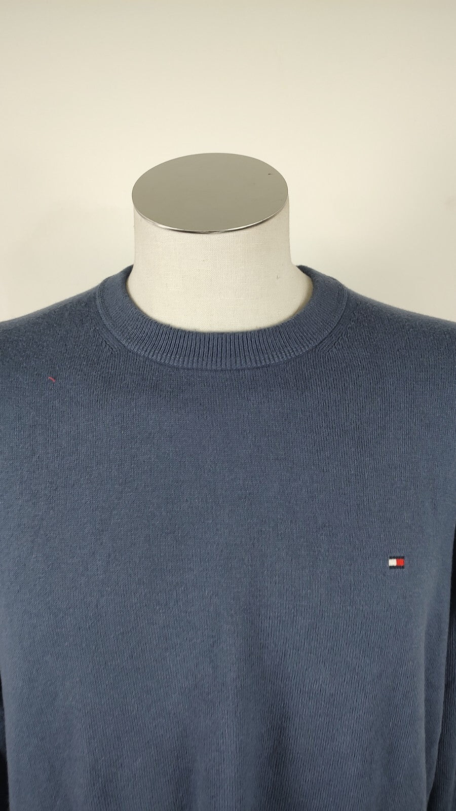 TOMMY HILFIGER MAGLIONE UOMO Tg. XL MAN SWEATER CASUAL VINTAGE CASHMERE