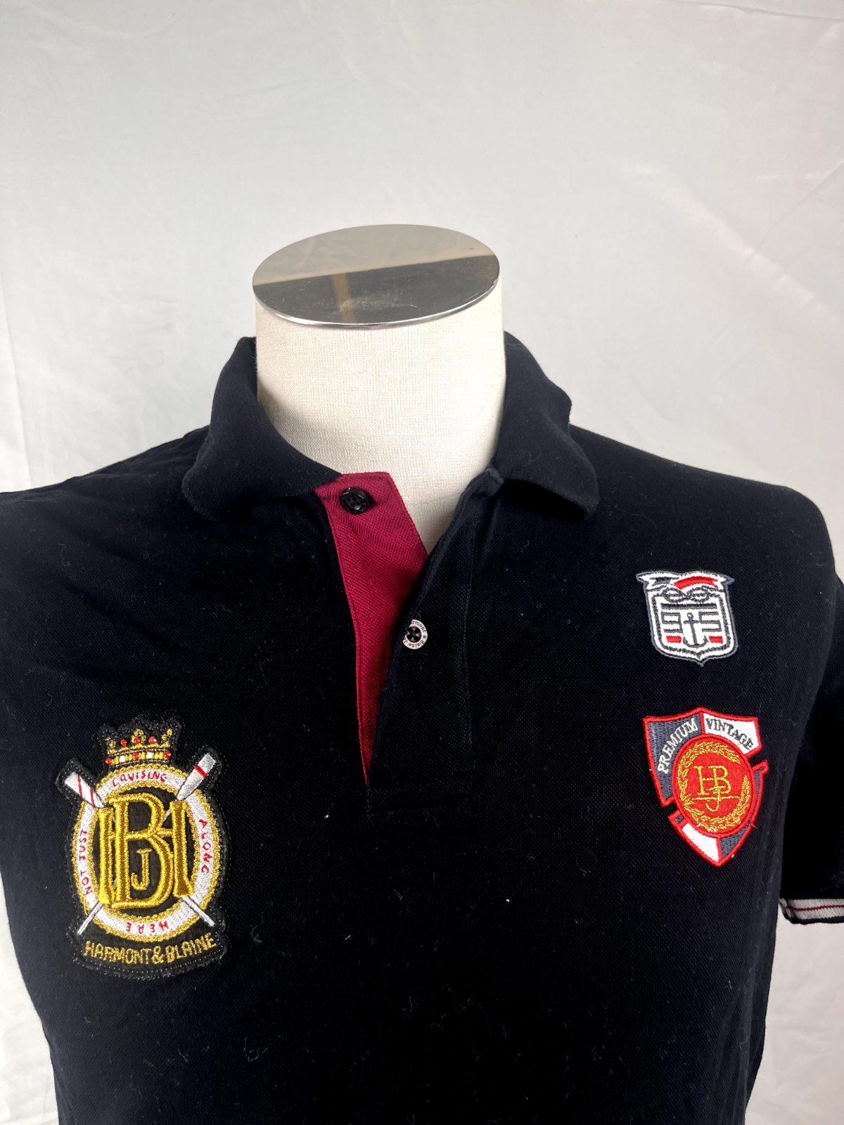 HARMONT & BLAINE POLO MAGLIA UOMO COTONE TG. M MAN COTTON T-SHIRT VINTAGE