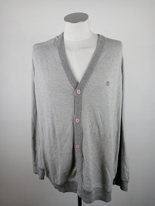 TIMBERLAND CARDIGAN MAGLIONE LANA COTONE VINTAGE UOMO 3XL MAN SWEATER CASUAL