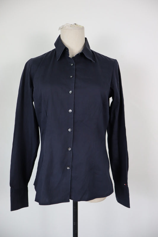 TOMMY HILFIGER CAMICIA DONNA TG. 6 WOMAN SHIRT CASUAL VINTAGE COTONE COTTON