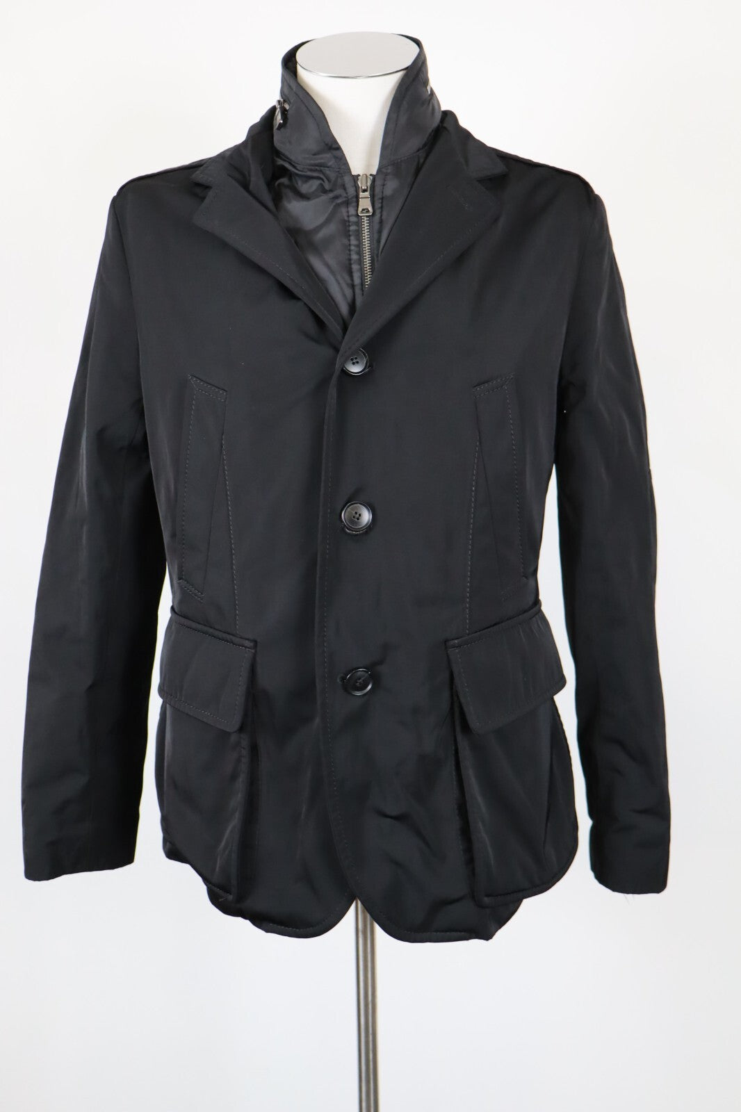 HUGO BOSS GIUBBINO CON FODERA UOMO TG 46 MAN VINTAGE CASUAL JACKET GIACCA