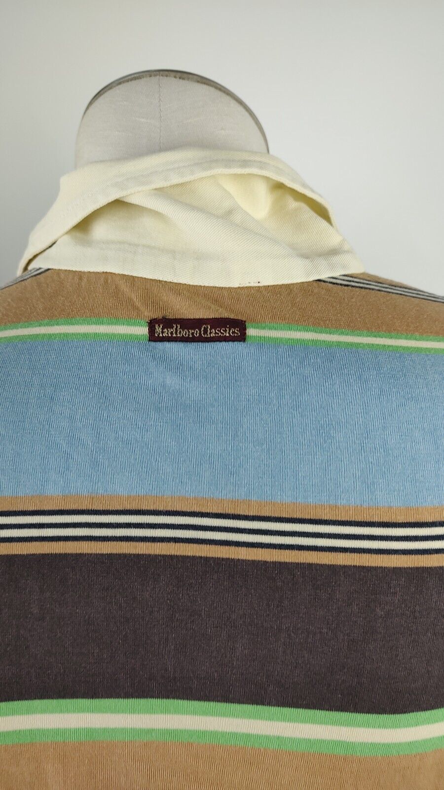 MARLBORO CLASSICS MAGLIA UOMO TG L MAN POLO SHIRT CASUAL VINTAGE