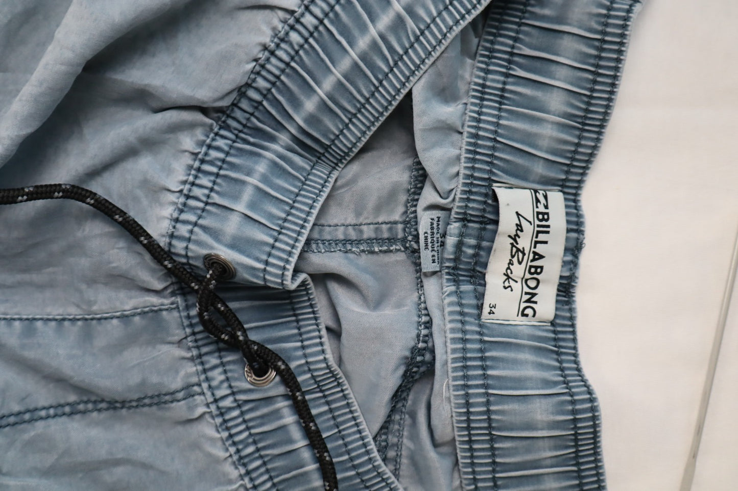 BILLABONG COSTUME PANTALONCINO MARE UOMO TG 34 MEN SWIMSUIT VINTAGE CASUAL