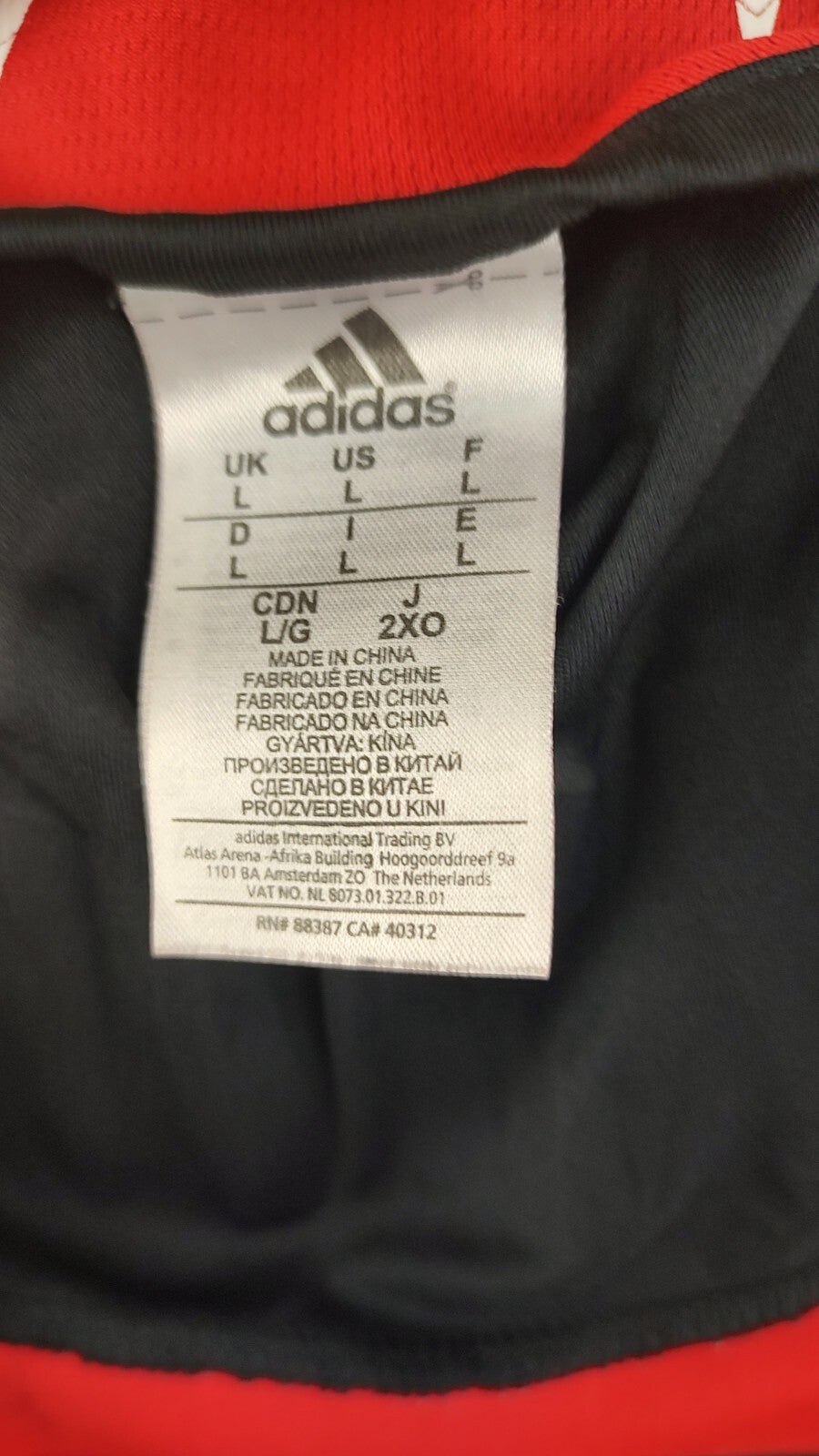 ADIDAS NBA CHICAGO BULLS CANOTTA BASKET NBA UOMO TG. M SPORT MAN VINTAGE CITY