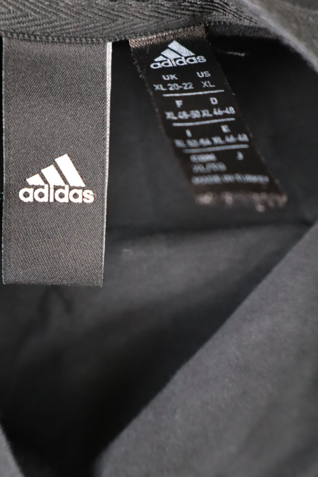 ADIDAS MAGLIA UOMO TG. XL MAN T-SHIRT VINTAGE CASUAL LOGO ITALY COTONE