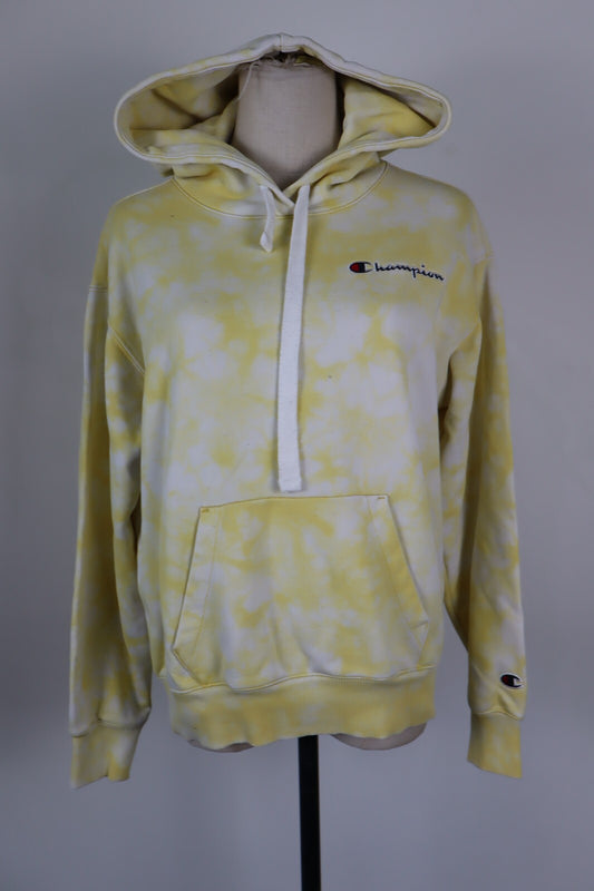 CHAMPION FELPA CAPPUCCIO DONNA Tg M WOMEN CASUAL VINTAGE SPORT SWEATSHIRT